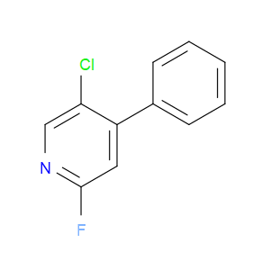 Pyridine, 5-chloro-2-fluoro-4-phenyl-