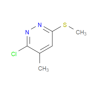 3-Chloro-4-methyl-6-(methylthio)pyridazine