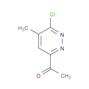 Ethanone, 1-(6-chloro-5-methyl-3-pyridazinyl)-