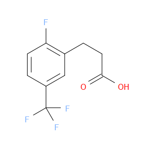2-Fluoro-5-(trifluoromethyl)benzenepropanoic acid