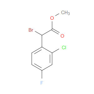 Methyl α-bromo-2-chloro-4-fluorobenzeneacetate