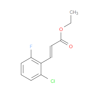 Ethyl (2E)-3-(2-chloro-6-fluorophenyl)-2-propenoate
