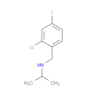 2-Chloro-4-fluoro-N-(1-methylethyl)benzenemethanamine