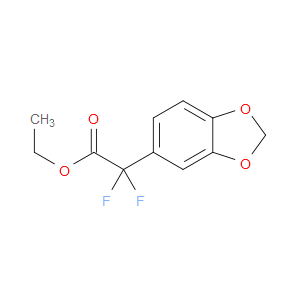 Ethyl α,α-difluoro-1,3-benzodioxole-5-acetate