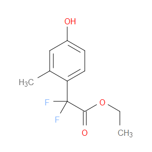 Ethyl α,α-difluoro-4-hydroxy-2-methylbenzeneacetate