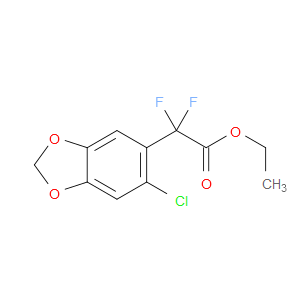 Ethyl 6-chloro-α,α-difluoro-1,3-benzodioxole-5-acetate