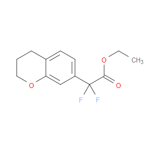 Ethyl α,α-difluoro-3,4-dihydro-2H-1-benzopyran-7-acetate