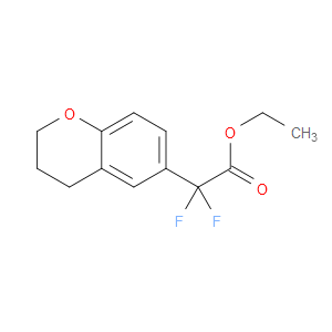 Ethyl α,α-difluoro-3,4-dihydro-2H-1-benzopyran-6-acetate