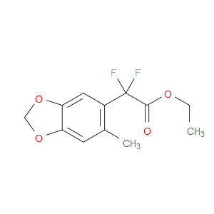 Ethyl α,α-difluoro-6-methyl-1,3-benzodioxole-5-acetate