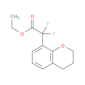 Ethyl α,α-difluoro-3,4-dihydro-2H-1-benzopyran-8-acetate