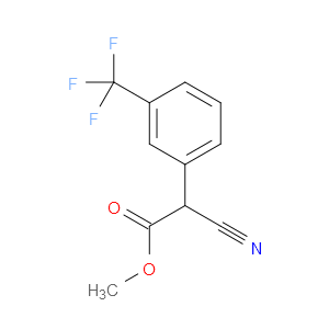 Methyl α-cyano-3-(trifluoromethyl)benzeneacetate