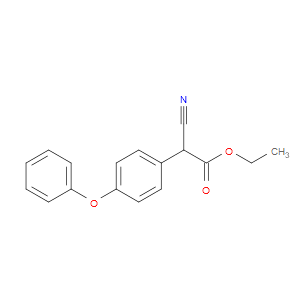 Benzeneacetic acid, α-cyano-4-phenoxy-, ethyl ester