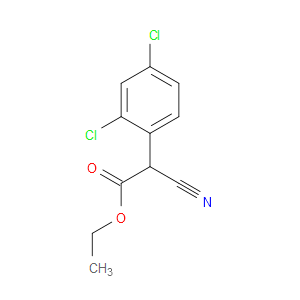 Ethyl 2,4-dichloro-α-cyanobenzeneacetate