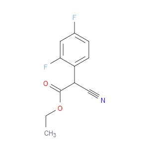 Ethyl α-cyano-2,4-difluorobenzeneacetate