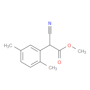 Methyl α-cyano-2,5-dimethylbenzeneacetate