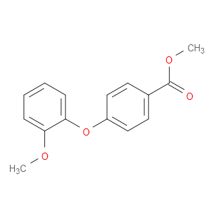 methyl 4-(2-methoxyphenoxy)benzoate