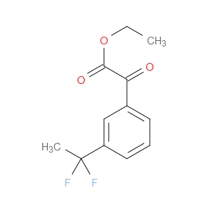 ethyl 2-(3-(1,1-difluoroethyl)phenyl)-2-oxoacetate