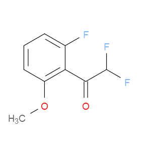 2,2-Difluoro-1-(2-fluoro-6-methoxyphenyl)ethanone