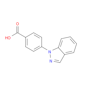 4-(1H-Indazol-1-yl)benzoic acid