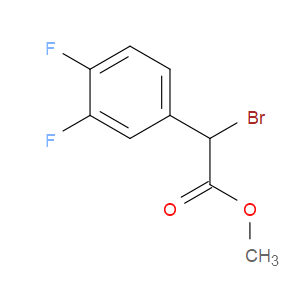 Methyl α-bromo-3,4-difluorobenzeneacetate