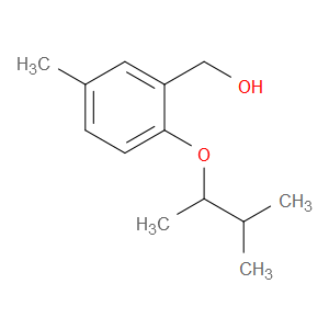 2-(1,2-Dimethylpropoxy)-5-methylbenzenemethanol