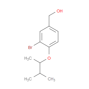 3-Bromo-4-(1,2-dimethylpropoxy)benzenemethanol