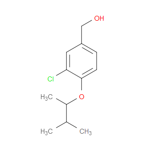 3-Chloro-4-(1,2-dimethylpropoxy)benzenemethanol