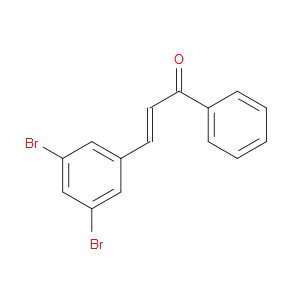 3-(3,5-dibromophenyl)-1-phenylprop-2-en-1-one