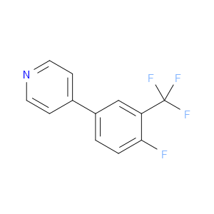 4-(4-Fluoro-3-(trifluoromethyl)phenyl)pyridine