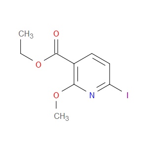 ethyl 6-iodo-2-methoxynicotinate