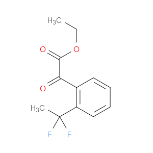 ethyl 2-(2-(1,1-difluoroethyl)phenyl)-2-oxoacetate