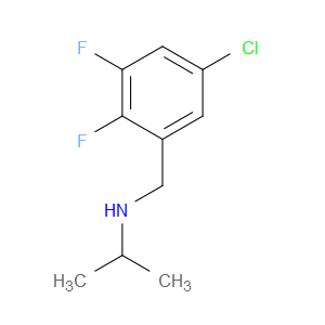 5-Chloro-2,3-difluoro-N-(1-methylethyl)benzenemethanamine