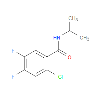 2-Chloro-4,5-difluoro-N-(1-methylethyl)benzamide
