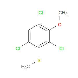 methyl(2,4,6-trichloro-3-methoxyphenyl)sulfane