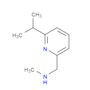N-Methyl-6-(1-methylethyl)-2-pyridinemethanamine