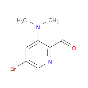 5-Bromo-3-(dimethylamino)-2-pyridinecarboxaldehyde