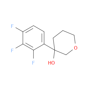 Tetrahydro-3-(2,3,4-trifluorophenyl)-2H-pyran-3-ol
