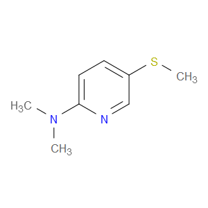 N,N-dimethyl-5-(methylthio)pyridin-2-amine