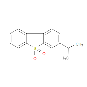 Dibenzothiophene, 3-(1-methylethyl)-, 5,5-dioxide