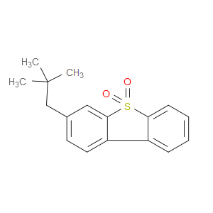 Dibenzothiophene, 3-(2,2-dimethylpropyl)-, 5,5-dioxide