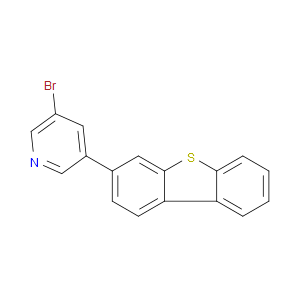 Pyridine, 3-bromo-5-(3-dibenzothienyl)-
