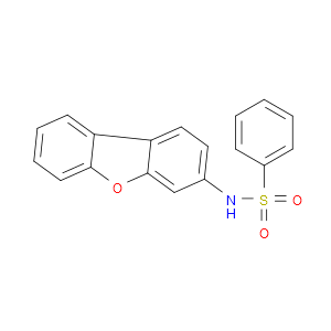 N-3-Dibenzofuranylbenzenesulfonamide