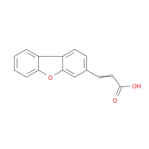 3-(3-Dibenzofuranyl)-2-propenoic acid