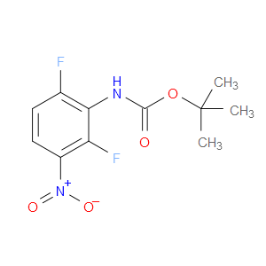 tert-butyl (2,6-difluoro-3-nitrophenyl)carbamate