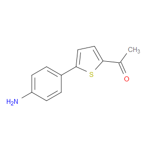 1-(5-(4-Aminophenyl)thien-2-yl)ethanone