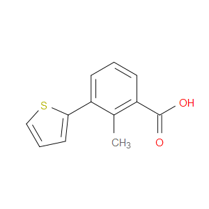 2-Methyl-3-(2-thienyl)benzoic acid