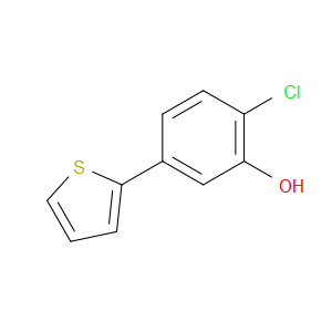 Phenol, 2-chloro-5-(2-thienyl)-