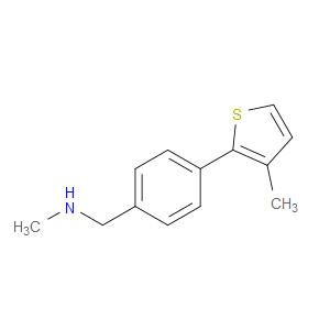 N-Methyl-4-(3-methyl-2-thienyl)benzenemethanamine