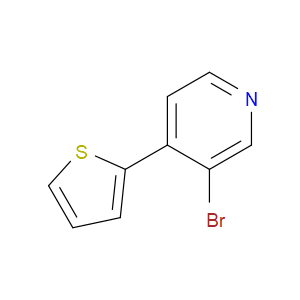 Pyridine, 3-bromo-4-(2-thienyl)-