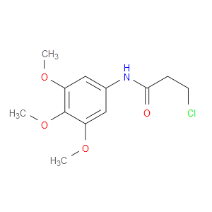 3-Chloro-N-(3,4,5-trimethoxyphenyl)propanamide